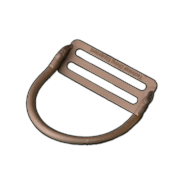 D-кольцо на двущелевой пластине 30 градусов TITAN