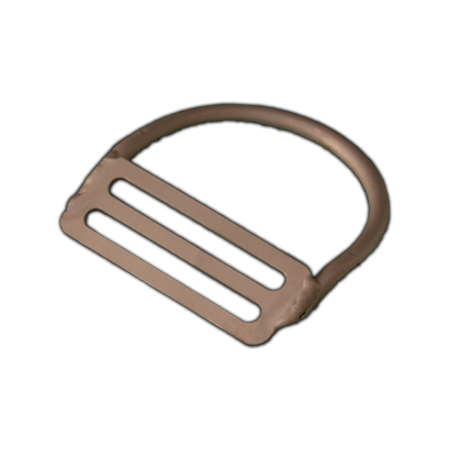 D-кольцо на двущелевой пластине 30 градусов TITAN